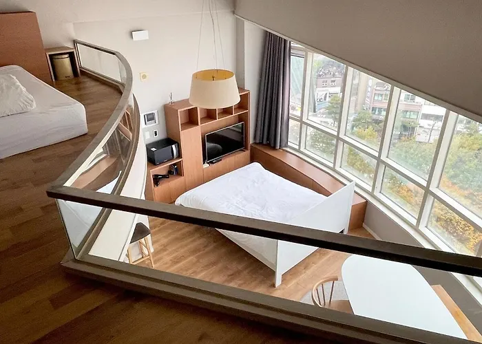 Appartement Stn 3min Panorama Duplex Seoel